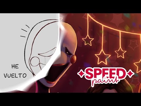 ¿Por qué dejé YouTube? | SpeedPaint Puppet [FNAF 2 MOVIE] comentado