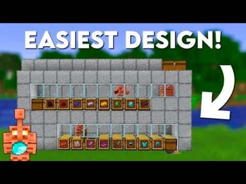 Minecraft EASY Automatic Sorting System 1.21 Tutorial - Auto sorter