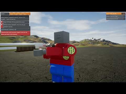 Gun mod in Brick Rigs!