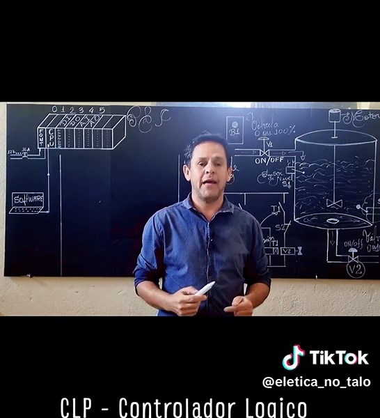 Aula 2 de 3 - CLP Controlador Logico Programavel #PLC #CLP#Controlador Logico Programavel #Automação # Programable Logic Controller