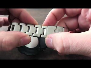 Casio Protrek PRW 2500 t, Titanium watch review