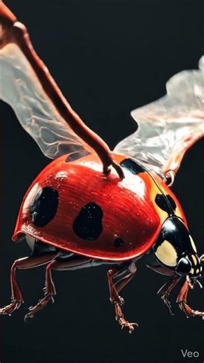 A giant ladybug if it was as big as a person or bigger ￼