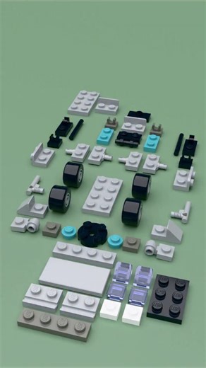 Ksunder Cage: Puzzle and Constructor on Instagram: "LEGO DeLorean ⏱️ | Back to the Future Build LEGO DeLorean time machine from Back to the Future ⏱️🧱 The original design author is unknown. This model was recreated based on an image found online. Rendered and animated in Blender. Lego Mini DeLorean Rerender"