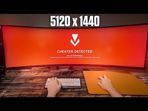 I Played Valorant with the Widest Monitor