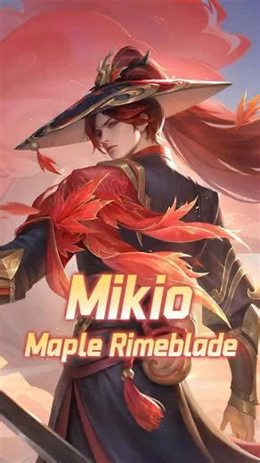 Mikio - Maple Rimeblade #heroesevolved #moba #preview #mikio #shortsviral