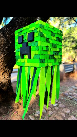 Creative Minecraft Creeper Piñata Designs