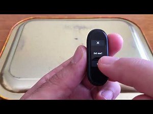 Mi Band 4 Stopwatch and Timer Operation