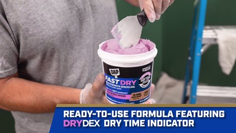 DAP Fast Dry with DryDex 32 oz. High Strength Interior/Exterior Spackling Paste 7079818451
