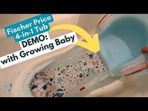 HONEST REVIEW - Fisher Price 4-in-1 Sling 'n Seat Baby Bath Tub