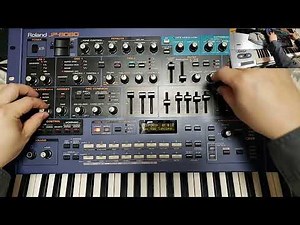 Roland JP-8080 performance USER bank DEMO. no taking.