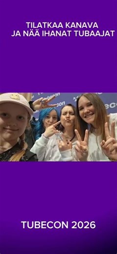 TUBECON 2026! 💜 ‪@Paqpa‬ ‪@namikolinx‬ ‪@Nedde‬ ‪@TINKETINKE‬