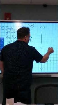 Sketching y = 2(x - 3)² + 4 #maths #mathematics #math #algebra #parabola