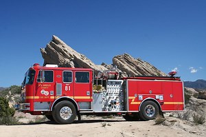 Calabasas Gas Station Sign Falls, Traps Man