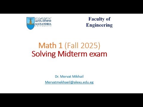 Solution of Midterm Exam Fall2025 (General Program)