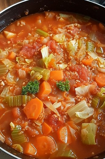 2.2K views | Cabbage Fat-Burning Soup Recipe 療 Ingredients 1 small...