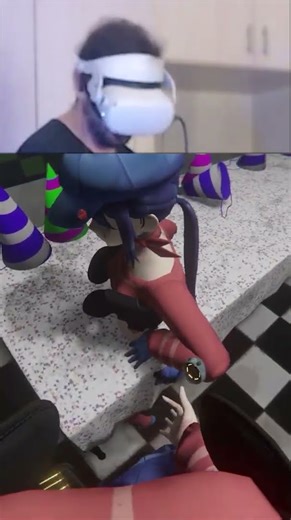 Mita killed Balloon Boy in FNAF 2 in virtual reality #vr #bonelab #fnaf