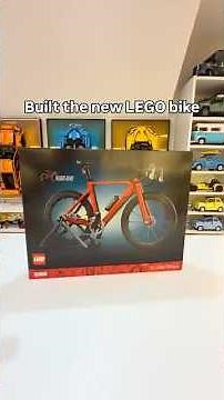 Just built the new LEGO bike set 11380.It was a lot bigger than I expected.