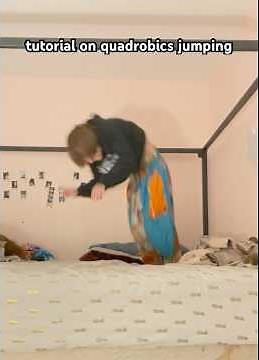 Tutorial on How to Jump: Quadrobics! 😋👍 #quadrobics #tutorial #quads