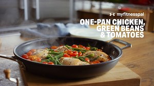 12K views · 57 reactions | One pan. Minimal ingredients. Maximum dinner results. Find more healthy recipes on the MyFitnessPal blog: https://undrarmr.co/33hisKJ. | MyFitnessPal | Facebook