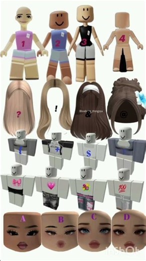 CREATE UR ROBLOX AVATAR #shorts #fypシ #roblox #avatar