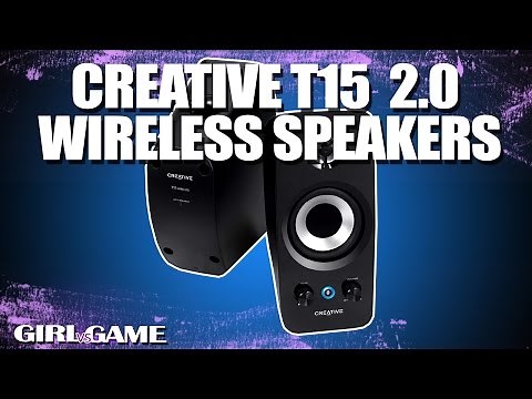 Creative T15 2.0 Wireless Speaker Unboxing