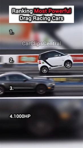 Ranking Most Powerful Drag Racing Cars