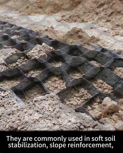 Nonwoven geocells in civil engineering