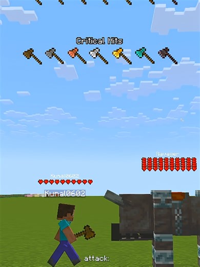 Axe vs Ravager: Minecraft Showdown