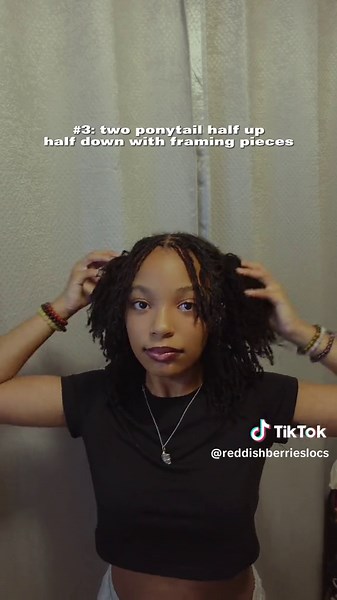 Here are some simple hairstyles for locs!! If y’all dont know how to cornrow, do a flat twist, or just slick and pin it down 🤷🏽‍♀️. #fyp #locs #microlocs #locstyles #microlocstyles #simplelocstyles #simplehairstyles #headwrapstyle #headwrap