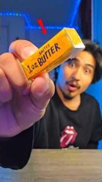 Let's Make a TINY Squishy Butter! #squishy #shorts #lextedude