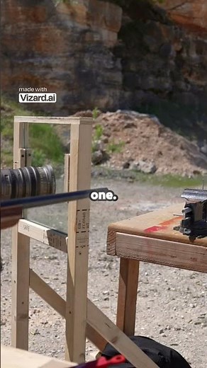 Incredible slow motion bullet experiment