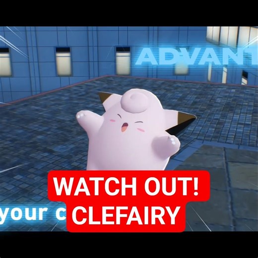 WATCH OUT CLEFAIRY #pokemon #pokemonza #nintendo #switch
