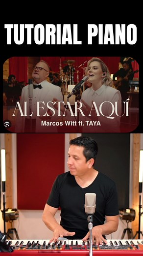 Aprende a tocar 'Al Estar Aquí' en piano