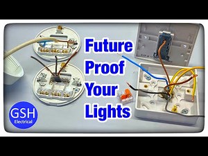 Future Proof Your Lights When Taking the Feed to the Switch - 2 Plate Method