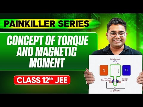 CONCEPT OF TORQUE AND MAGNETIC MOMENT || Basic to Advanced || Class 12th JEE