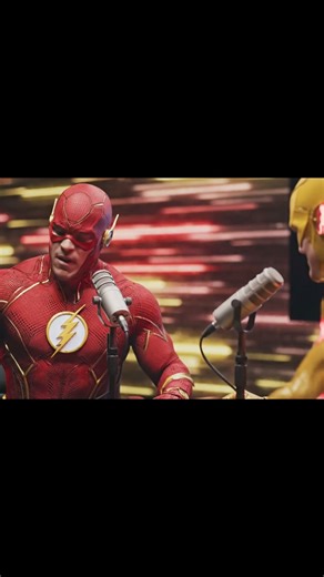 Flash vs Reverse Flash podcast #youtube #youtubeshorts #ai #aishorts #flash #trendingshorts