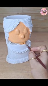 121K views · 2.5K reactions | how art and upcycling go hand in hand #crafts #upcycling #diy #diyplanter #reelsviralシ #reelsfbシ | Crafty hands | Facebook
