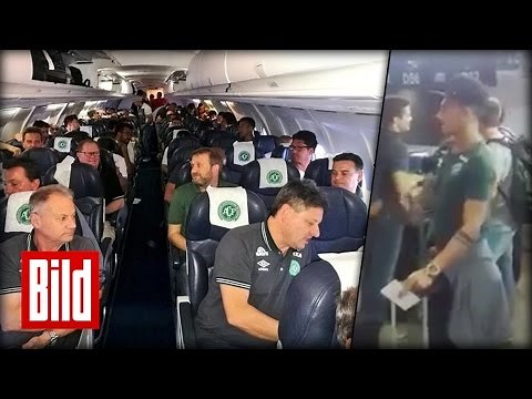 Brasilianisches Fußball-Team stürzt mit Flugzeug ab - Crash über Kolumbien (Chapecoense)