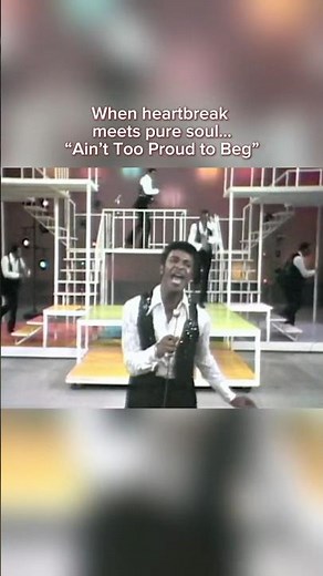 The Temptations’ “Ain’t Too Proud to Beg” Brings the Soul 🪩