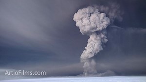 Volcanic Eruption, Grimsvotn, Vatnajokull (glacier), Iceland May 21 2011