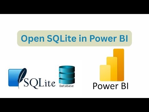 How to open SQLite Database in Power BI