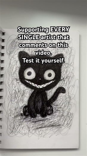 Artists, this is your sign… I’m supporting you #SupportArtists #ArtCommunity #SmallArtists