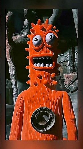 Yo Gabba Gabba: When Color Meets Darkness 🌈🎶🖤 | #DarkYoGabbaGabba #AIHorrorShorts #liveaction