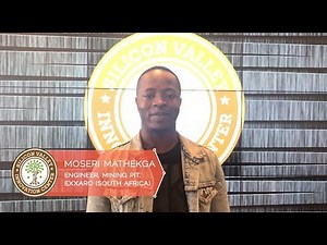Moseri Mathekga, Engineer, Mining Pit, Exxaro, South Africa