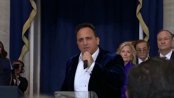 Christopher Dean Macchio performs ‘O, America!’