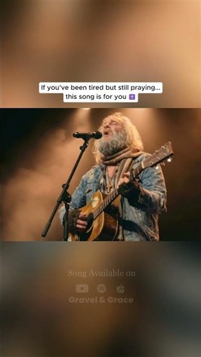 If you’ve been tired but still praying...this song is for you ✝️