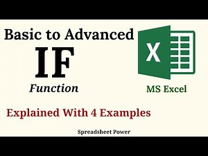 IF Function in Excel (4 Basic to Advanced Examples)
