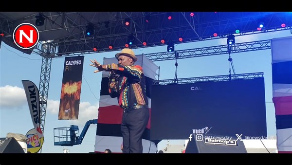 11 reactions | Roderick Gordon, Myron Bruce, Romel Lezama, Caston Cupid and Phillip "Black Sage" Murray perform at TUCO Calypso Fiesta Semi-finals 2024 in Skinner Park, San Fernando on February 3. Video by Elexzine Bissoo | Trinidad and Tobago Newsday | Facebook