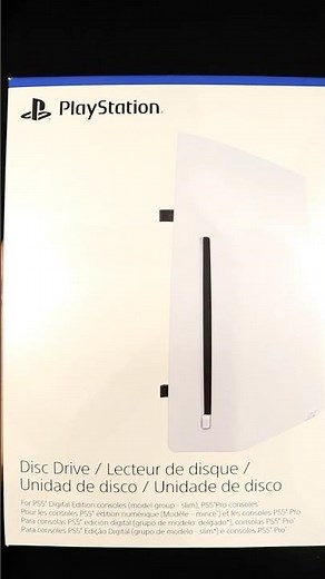 Sony PlayStation 5 Disk Drive Unboxing and Installation | PS5 Slim