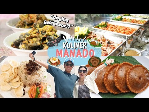 CULINARY FOOD IN MANADO! EAT BATS! 😭